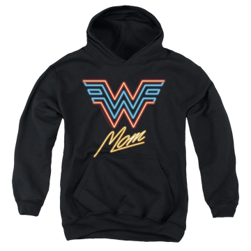 Wonder Woman 1984 Wonder Mom Neon - Youth Hoodie Youth Hoodie (Ages 8-12) Wonder Woman   