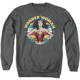 Wonder Woman 1984 Woman Of Wonder - Men's Crewneck Sweatshirt Men's Crewneck Sweatshirt Wonder Woman   