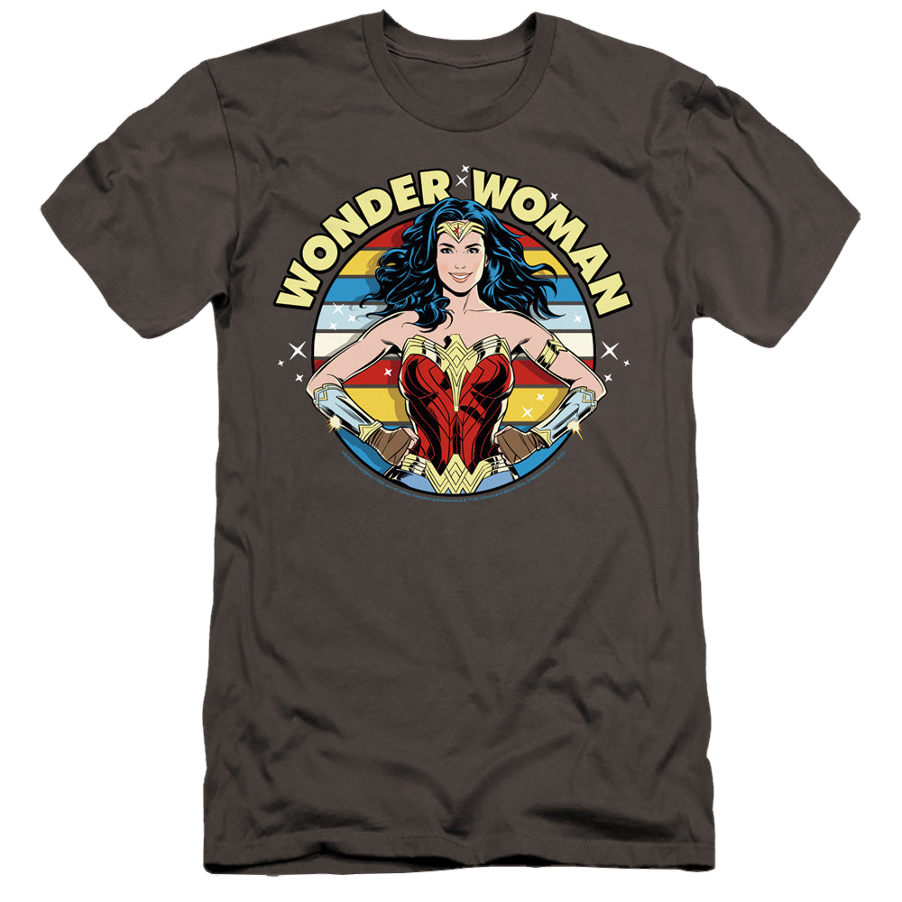 Wonder Woman 1984 Woman Of Wonder - Men's Premium Slim Fit T-Shirt Men's Premium Slim Fit T-Shirt Wonder Woman   