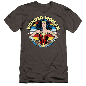 Wonder Woman 1984 Woman Of Wonder - Men's Premium Slim Fit T-Shirt Men's Premium Slim Fit T-Shirt Wonder Woman   