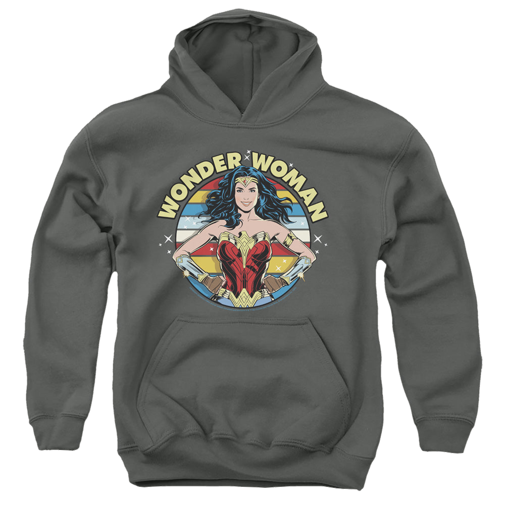 Wonder Woman 1984 Woman Of Wonder - Youth Hoodie Youth Hoodie (Ages 8-12) Wonder Woman   