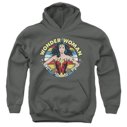 Wonder Woman 1984 Woman Of Wonder - Youth Hoodie Youth Hoodie (Ages 8-12) Wonder Woman   