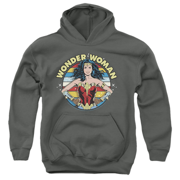 Wonder Woman 1984 Woman Of Wonder - Youth Hoodie Youth Hoodie (Ages 8-12) Wonder Woman   