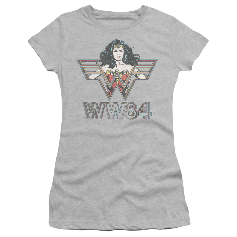 Wonder Woman 1984 In Symbol - Juniors T-Shirt Juniors T-Shirt Wonder Woman   