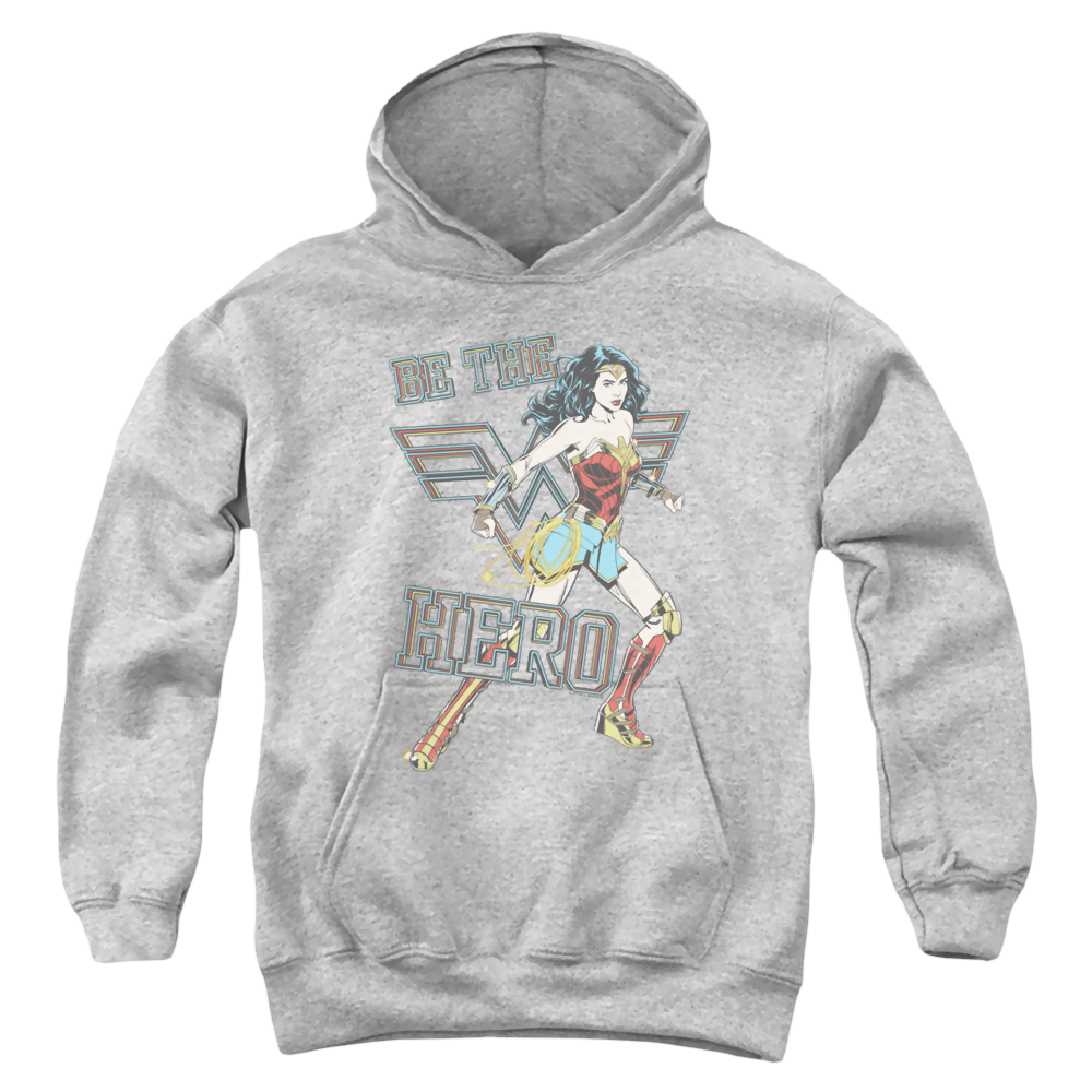 Wonder Woman 1984 Be The Hero - Youth Hoodie Youth Hoodie (Ages 8-12) Wonder Woman   