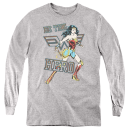 Wonder Woman 1984 Be The Hero - Youth Long Sleeve T-Shirt Youth Long Sleeve T-Shirt Wonder Woman   