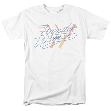 White men's regular fit t-shirt with Wonder Woman 1984 Wonder Fade graphic