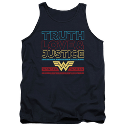 Wonder Woman 1984 Truth Love Justice - Men's Tank Top Men's Tank Wonder Woman   