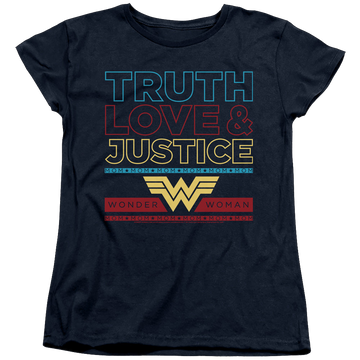 Wonder Woman 1984 Truth Love Justice - Women's T-Shirt Women's T-Shirt Wonder Woman   