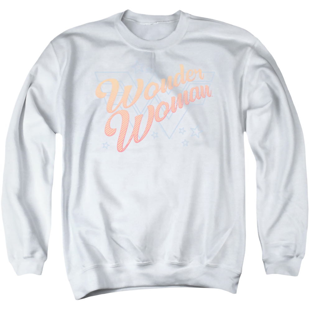 Wonder Woman 1984 Wonder Lines - Men's Crewneck Sweatshirt Men's Crewneck Sweatshirt Wonder Woman   