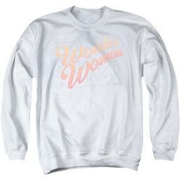 Wonder Woman 1984 Wonder Lines - Men's Crewneck Sweatshirt Men's Crewneck Sweatshirt Wonder Woman   