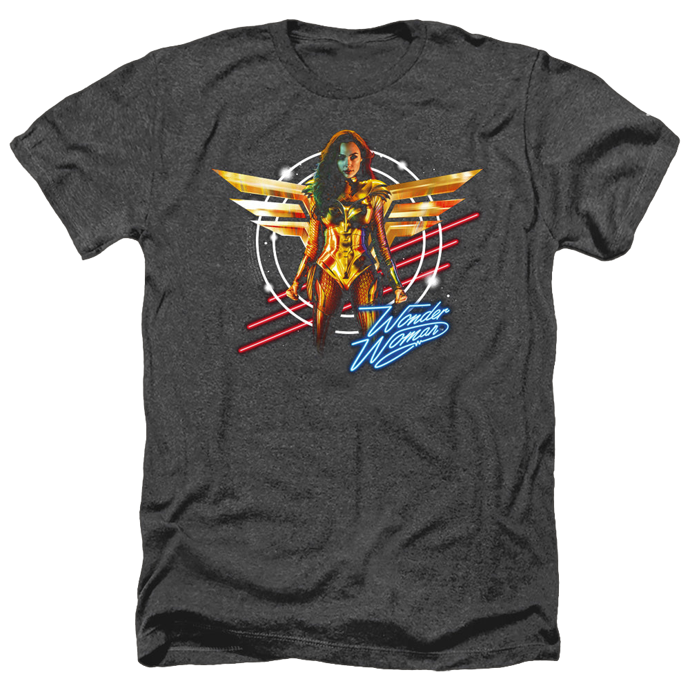 Wonder Woman 1984 Space Poster - Men's Heather T-Shirt Men's Heather T-Shirt Wonder Woman   