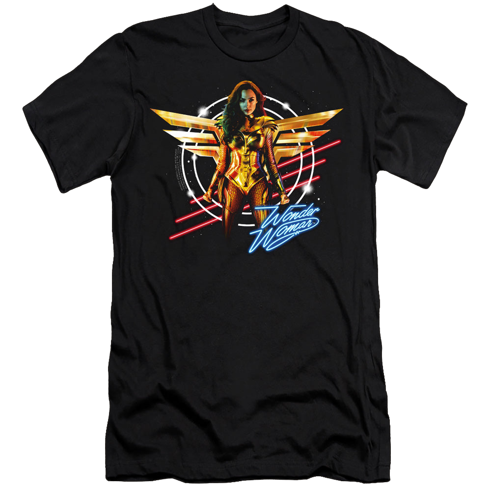 Wonder Woman 1984 Space Poster - Men's Premium Slim Fit T-Shirt Men's Premium Slim Fit T-Shirt Wonder Woman   