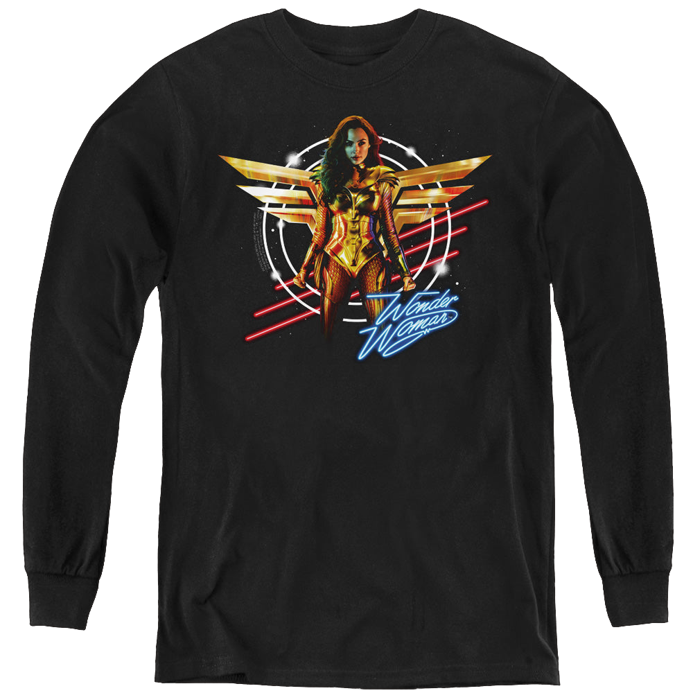 Wonder Woman 1984 Space Poster - Youth Long Sleeve T-Shirt Youth Long Sleeve T-Shirt Wonder Woman   