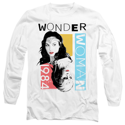 Wonder Woman 1984 Color Blocks - Men's Long Sleeve T-Shirt Men's Long Sleeve T-Shirt Wonder Woman   