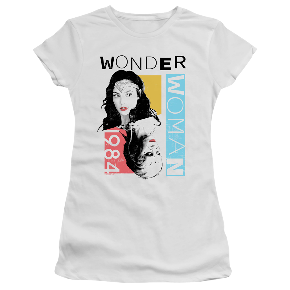 Wonder Woman 1984 Color Blocks - Juniors T-Shirt Juniors T-Shirt Wonder Woman   