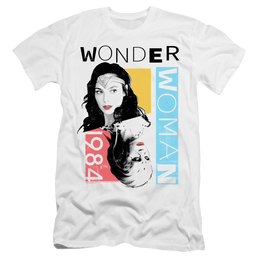 Wonder Woman 1984 Color Blocks - Men's Premium Slim Fit T-Shirt Men's Premium Slim Fit T-Shirt Wonder Woman   