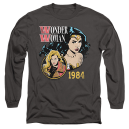 Wonder Woman 1984 84 Retro - Men's Long Sleeve T-Shirt Men's Long Sleeve T-Shirt Wonder Woman   