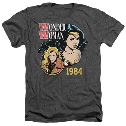Wonder Woman 1984 84 Retro - Men's Heather T-Shirt Men's Heather T-Shirt Wonder Woman   