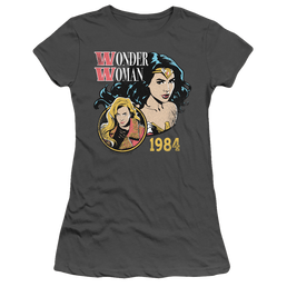 Wonder Woman 1984 84 Retro - Juniors T-Shirt Juniors T-Shirt Wonder Woman   