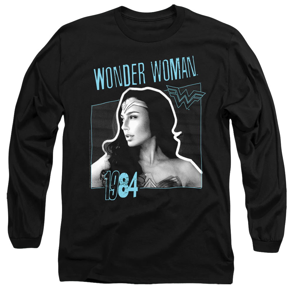 Wonder Woman 1984 Thin Line - Men's Long Sleeve T-Shirt Men's Long Sleeve T-Shirt Wonder Woman   