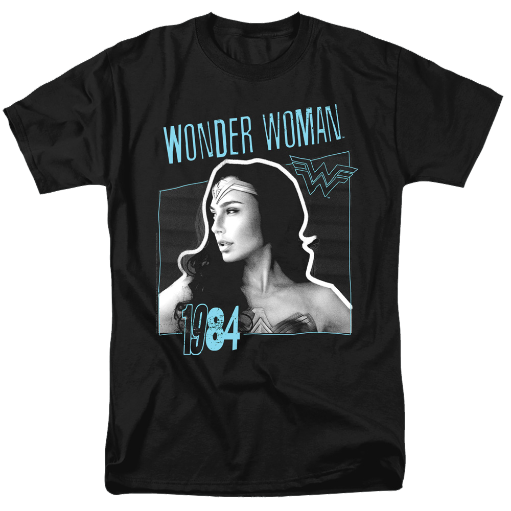 WONDER WOMAN SPACE POSTER BLACK Men's Regular Fit T-Shirt Wonder Woman   