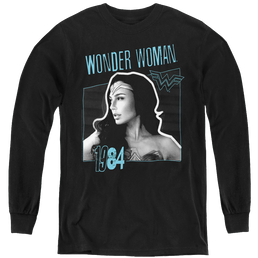 Wonder Woman 1984 Thin Line - Youth Long Sleeve T-Shirt Youth Long Sleeve T-Shirt Wonder Woman   