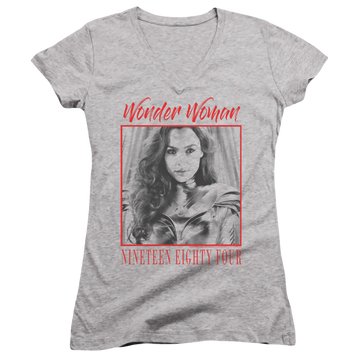 Wonder Woman 1984 Wonder Chic - Juniors V-Neck T-Shirt Juniors V-Neck T-Shirt Wonder Woman   