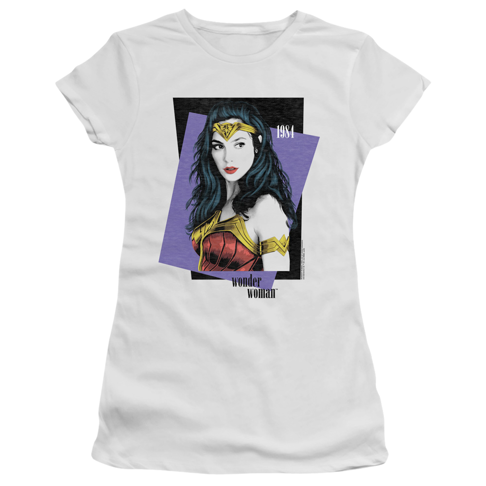 Wonder Woman 1984 Strike A Pose - Juniors T-Shirt Juniors T-Shirt Wonder Woman   