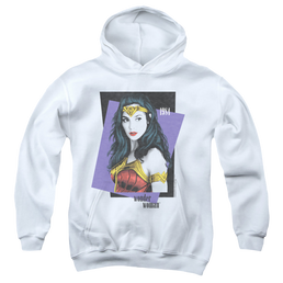 Wonder Woman 1984 Strike A Pose - Youth Hoodie Youth Hoodie (Ages 8-12) Wonder Woman   