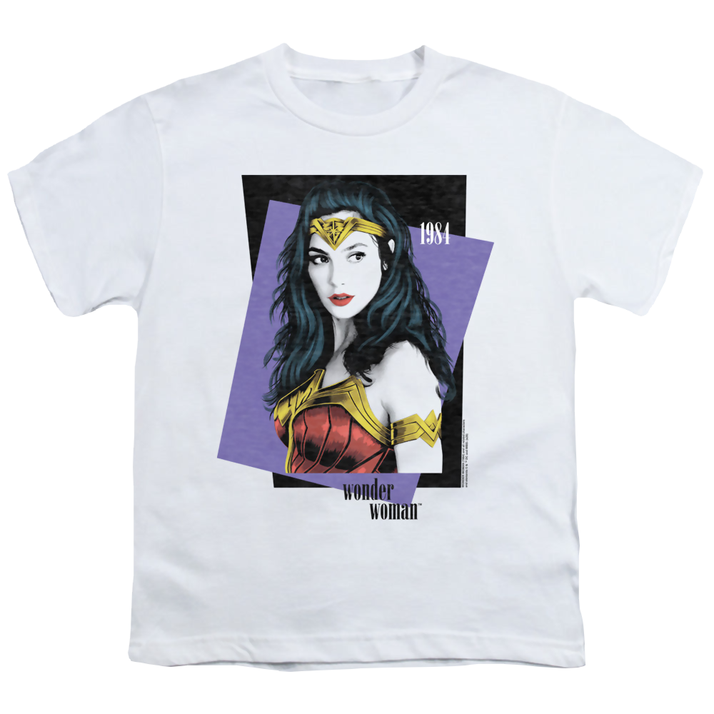 Wonder Woman 1984 Strike A Pose - Youth T-Shirt Youth T-Shirt (Ages 8-12) Wonder Woman   