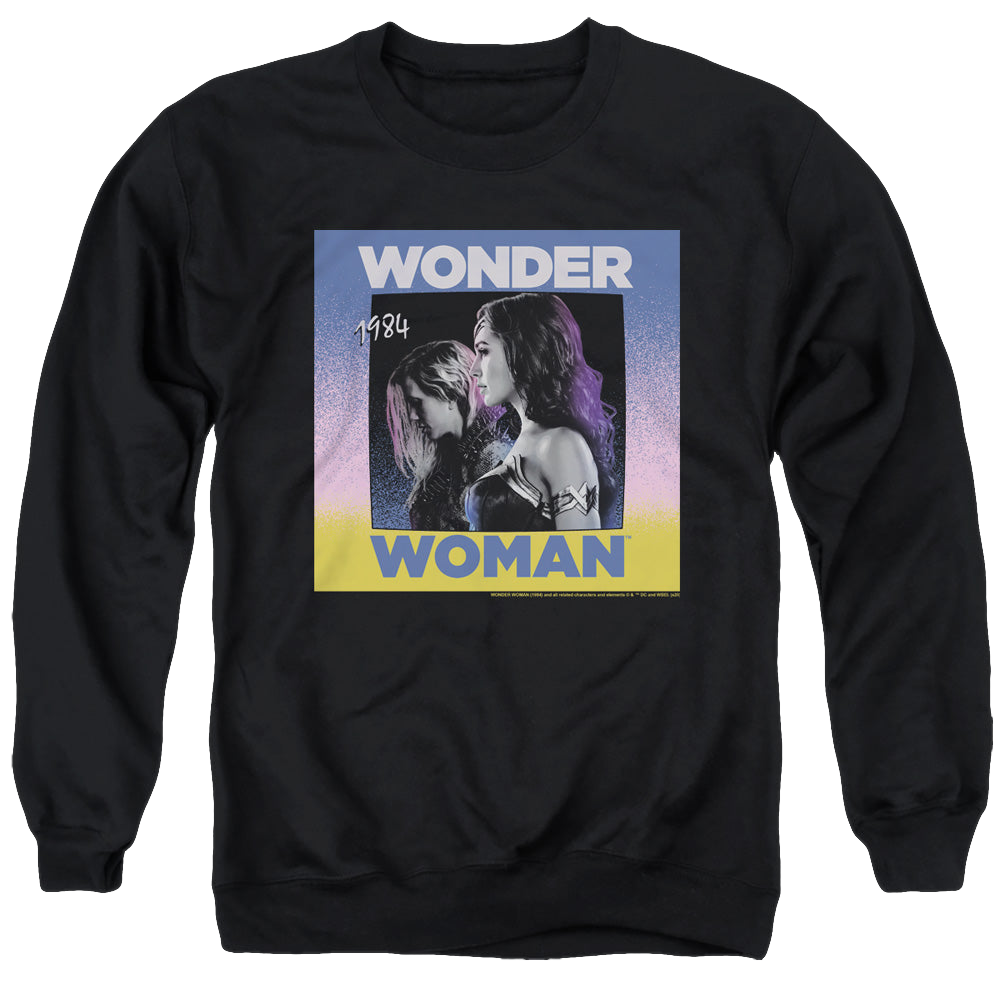 Wonder Woman 1984 Wonder Duo - Men's Crewneck Sweatshirt Men's Crewneck Sweatshirt Wonder Woman   
