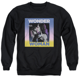 Wonder Woman 1984 Wonder Duo - Men's Crewneck Sweatshirt Men's Crewneck Sweatshirt Wonder Woman   
