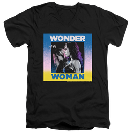Wonder Woman 1984 Wonder Duo - Men's V-Neck T-Shirt Men's V-Neck T-Shirt Wonder Woman   