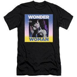 Wonder Woman 1984 Wonder Duo - Men's Premium Slim Fit T-Shirt Men's Premium Slim Fit T-Shirt Wonder Woman   