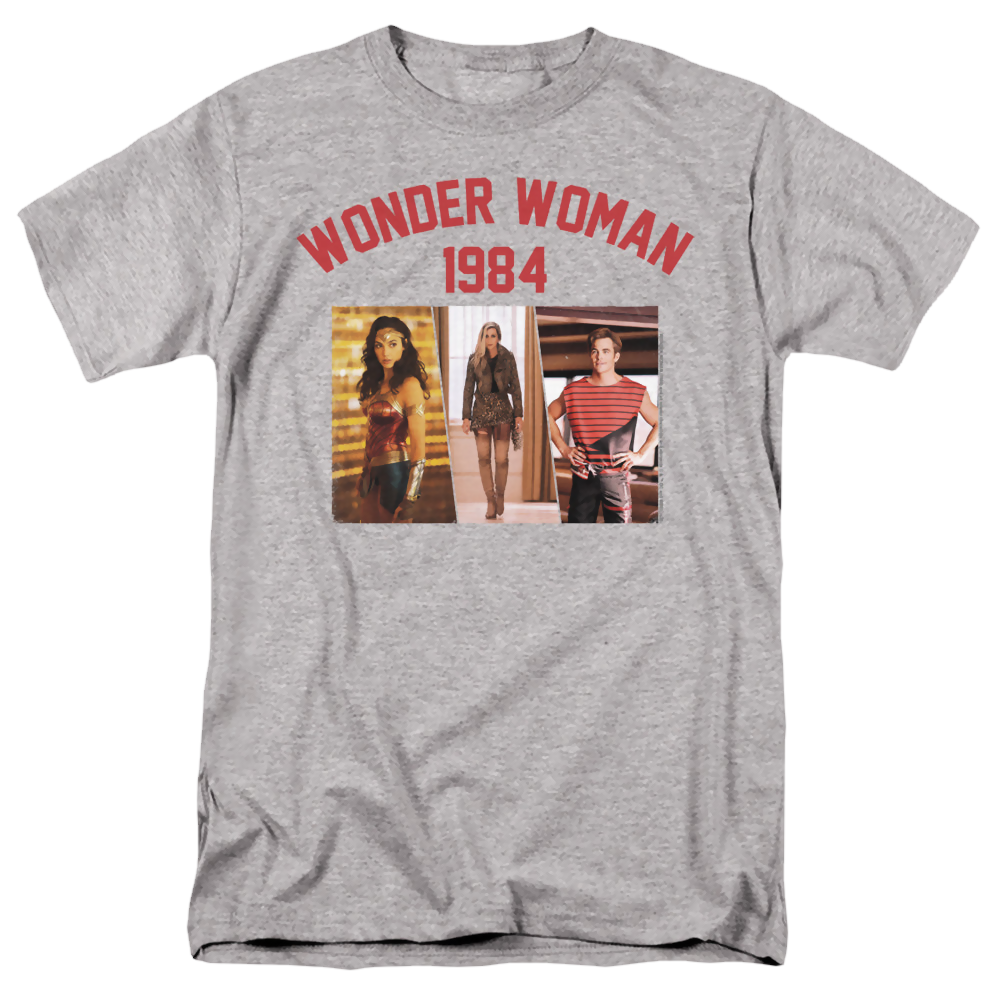 Wonder Woman 1984 Collegiate Montage - Men's Regular Fit T-Shirt Men's Regular Fit T-Shirt Wonder Woman   