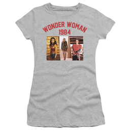 Wonder Woman 1984 Collegiate Montage - Juniors T-Shirt Juniors T-Shirt Wonder Woman   