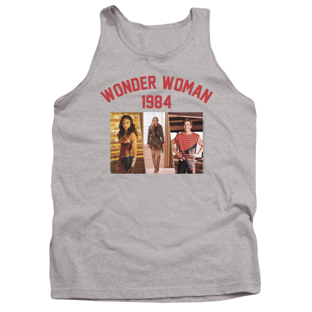 Wonder Woman 1984 Collegiate Montage - Men's Tank Top Men's Tank Wonder Woman   