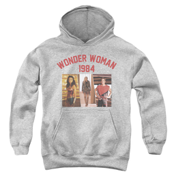 Wonder Woman 1984 Collegiate Montage - Youth Hoodie Youth Hoodie (Ages 8-12) Wonder Woman   