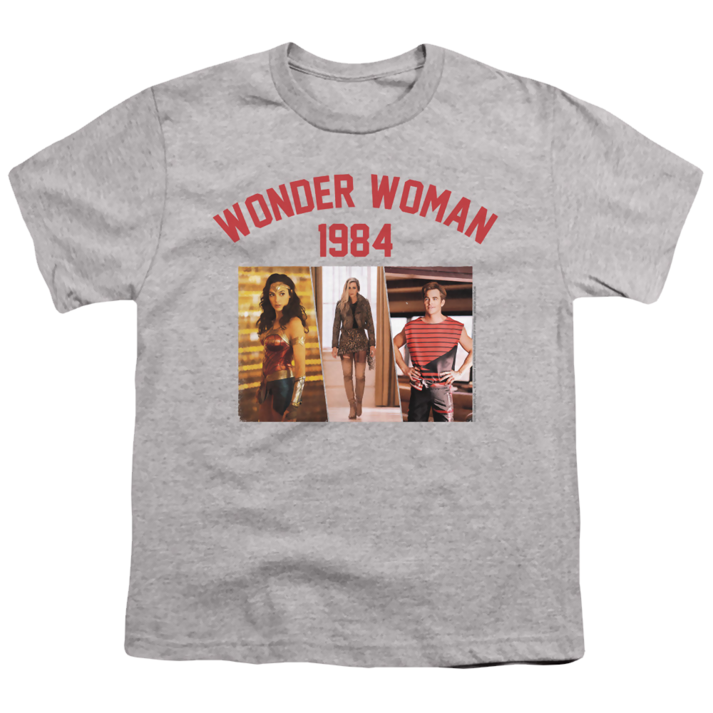Wonder Woman 1984 Collegiate Montage - Youth T-Shirt Youth T-Shirt (Ages 8-12) Wonder Woman   