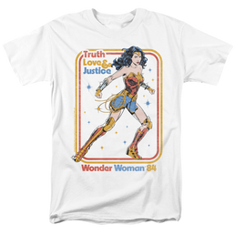 Wonder Woman 1984 Retro Justice 84 - Men's Regular Fit T-Shirt Men's Regular Fit T-Shirt Wonder Woman   