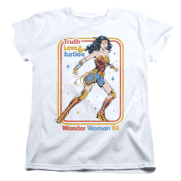Wonder Woman 1984 Retro Justice 84 - Women's T-Shirt Women's T-Shirt Wonder Woman   