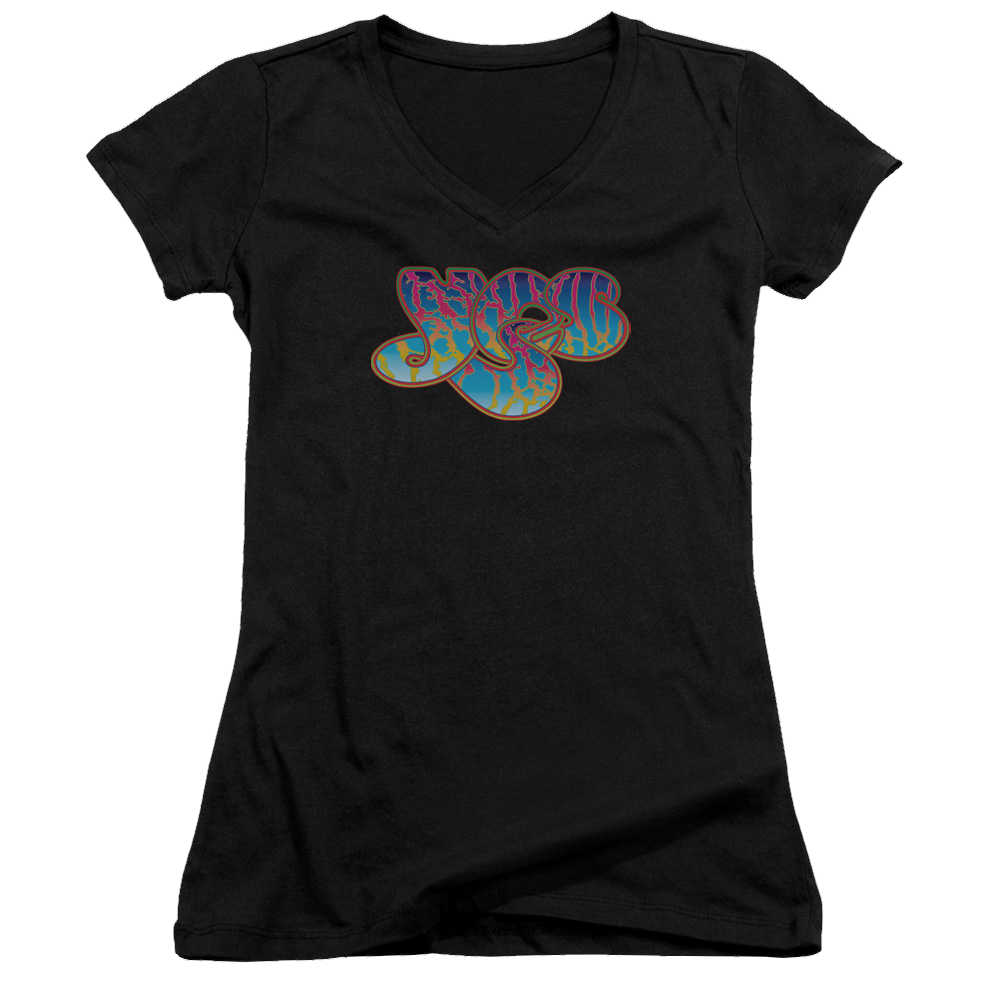 Yes Logo Juniors V-Neck T-Shirt Juniors V-Neck T-Shirt Yes   