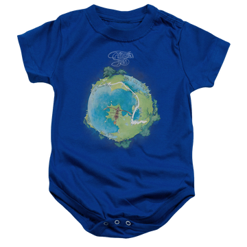 Royal baby bodysuit with Yes Fragile Cover graphic