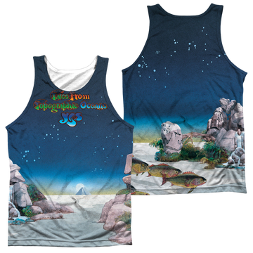 Yes Topographic Oceans men's all-over print tank
