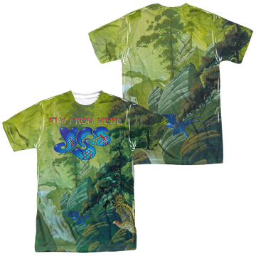 Yes Fly From Here men's all-over print t-shirt