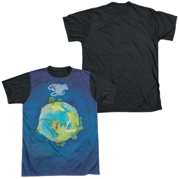 Yes Fragile men's black back t-shirt