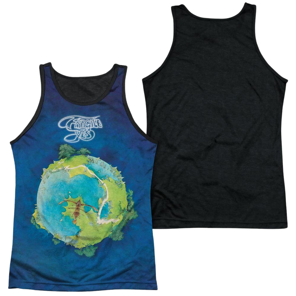 Yes Fragile Men's Black Back Tank Men's Black Back Tank Yes   