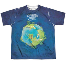 Yes Fragile - Youth All-Over Print T-Shirt Youth All-Over Print T-Shirt (Ages 8-12) Yes   